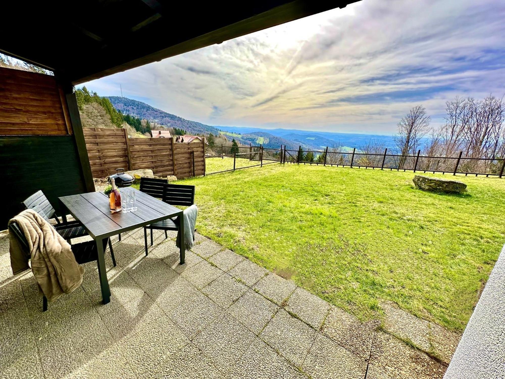 Gemuetliches Alpenblick Berg-Bungalow + Grosser Garten + Netflix! Schofweg Экстерьер фото
