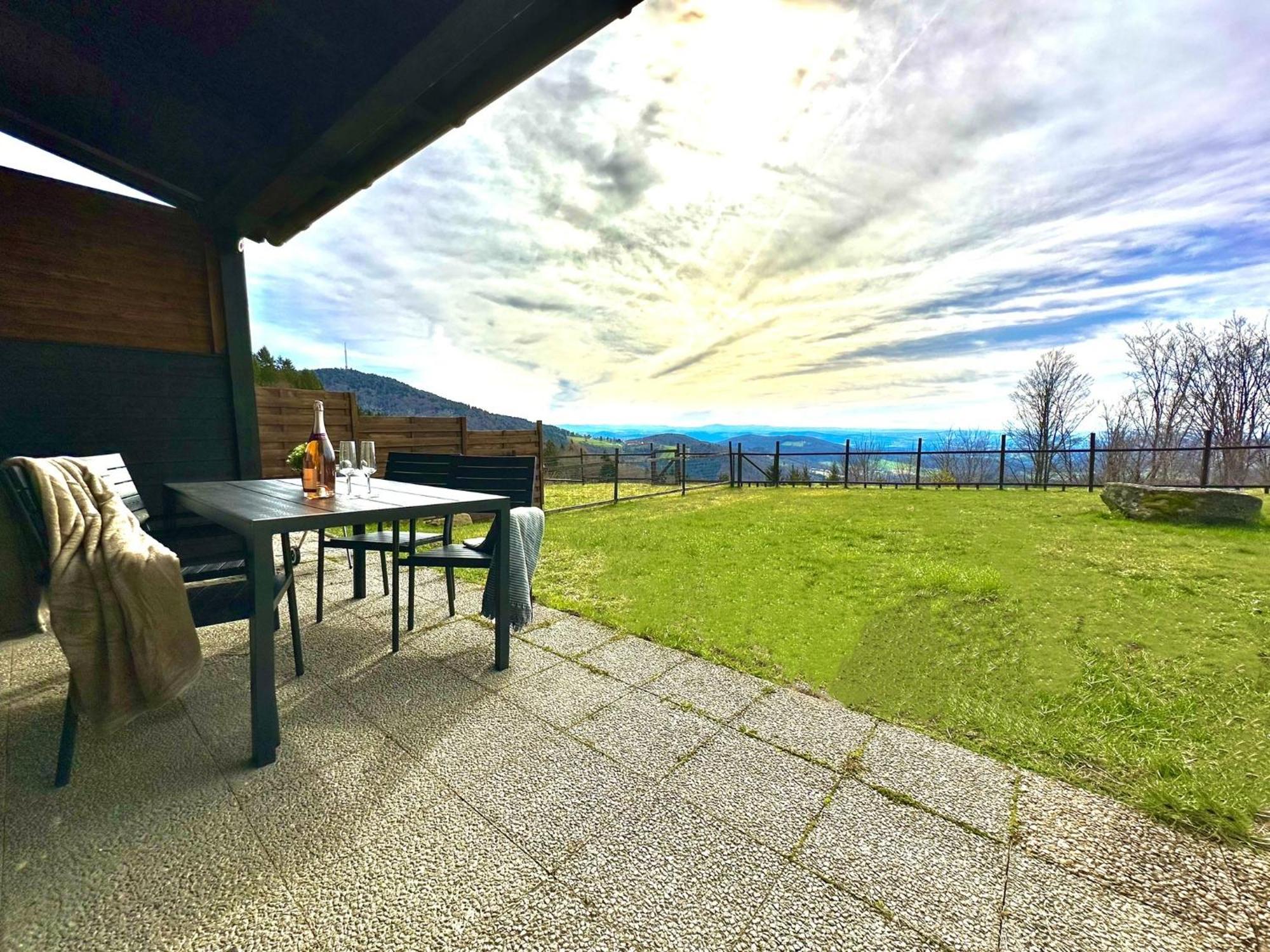Gemuetliches Alpenblick Berg-Bungalow + Grosser Garten + Netflix! Schofweg Экстерьер фото